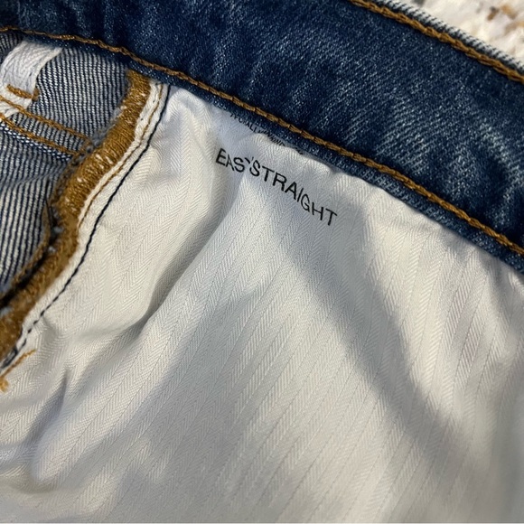 7 For All Mankind 7FAM Easy Straight with Destroy Size 33 - Picture 7 of 11